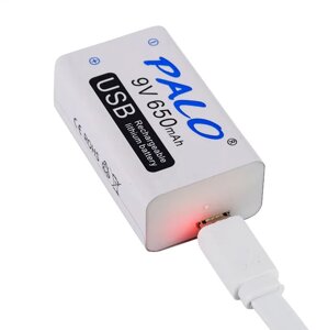 Micro-USB Аккумулятор "Крона" PALO 7,4V 480mAh