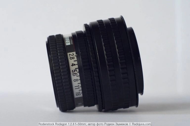 Объектив от фотоувеличителя Rodenstock Rodagon 1:2.8 f=50 mm от компании ИП "Томирис" - фото 1