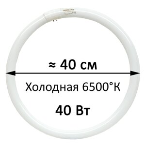 Лампа люм. круглая PHILIPS TL-E Circular 40W/54 765, 6500°K, 9 000 ч. в Алматы от компании ИП "Абдрасил"