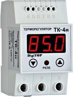 Терморегулятор ТК-4н (0…125,0°C, 16А) - фото
