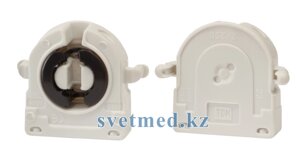 Патрон торцевой поворотный на защёлке для ламп G13 (0,5)
