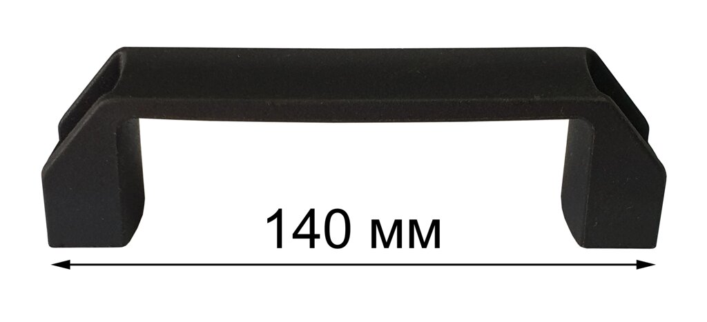 Ручка пластиковая П-образная диэлектрическая 140 мм от компании ИП "Томирис" - фото 1