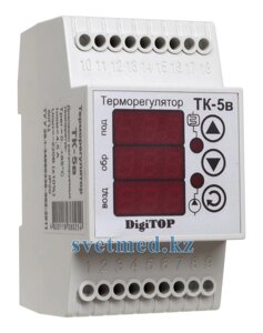 Терморегулятор ТК-5в (0…85°C, 2х6А)