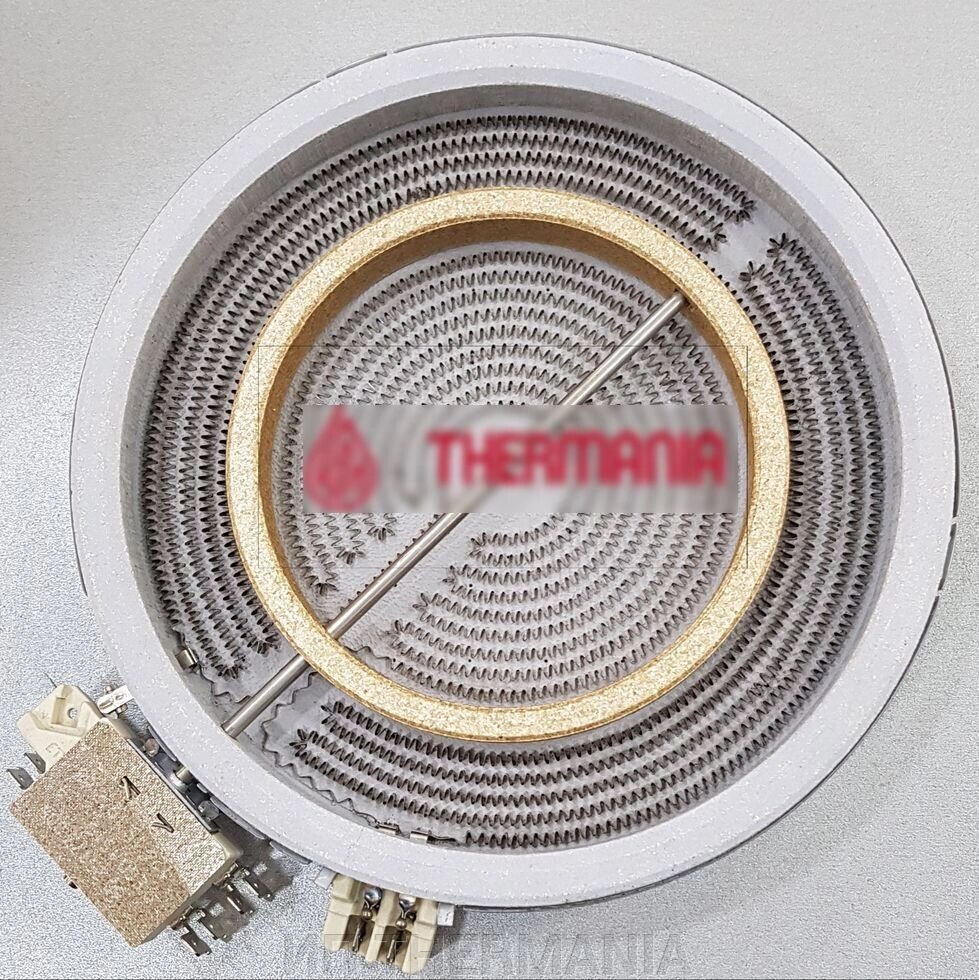Электроконфорка для стеклокерамических плит двухзонная d=200, 1700/700W Hi Light от компании ИП THERMANIA - фото 1