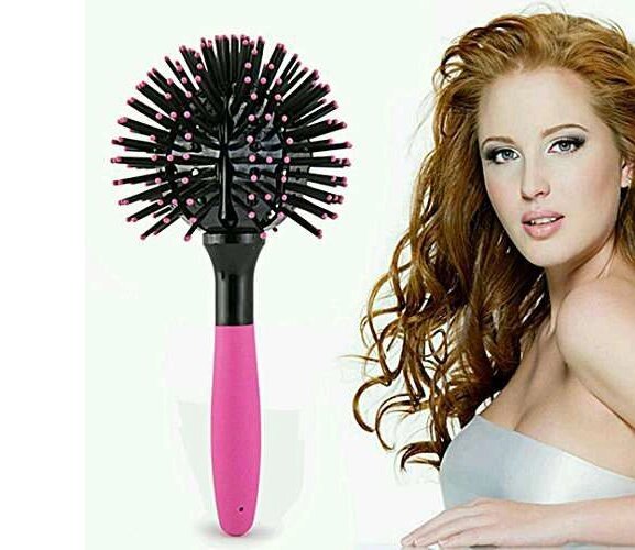 3D-расчёска для укладки волос BOMB CURl BRUSH от компании Интернет-магазин Starshop. kz - фото 1