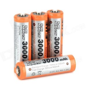 Аккумуляторы [перезаряжаемые батарейки] Multiple Power (АА / 3000 mAh)