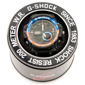 Часы наручные реплика Casio G-SHOCK GulfMaster {двойное время, минеральное стекло, пыле- влагозащита}Чистая энергия)