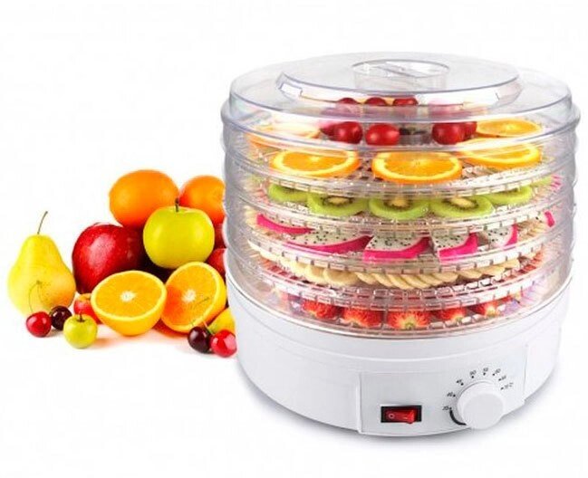 Дегидратор с терморегулятором FOOD DEHYDRATOR {сушилка для овощей и фруктов} (5 уровней) от компании Интернет-магазин Starshop. kz - фото 1