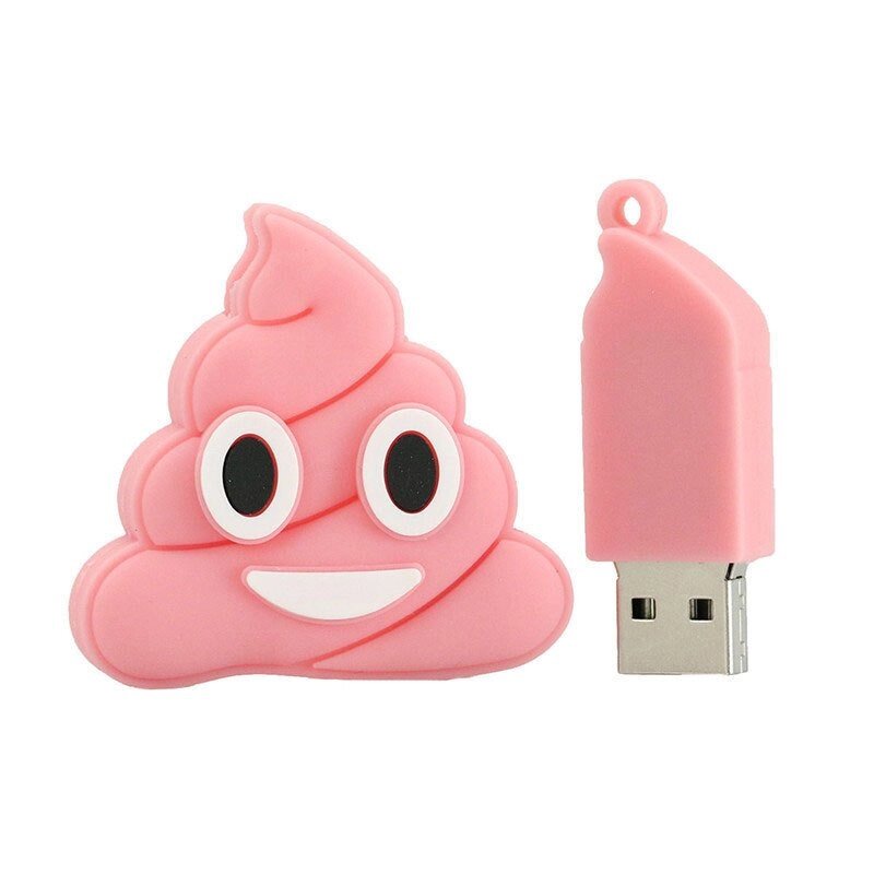 Флешка USB 2.0 «Эмодзи» в силиконовом корпусе (16 Гб) от компании Интернет-магазин Starshop. kz - фото 1