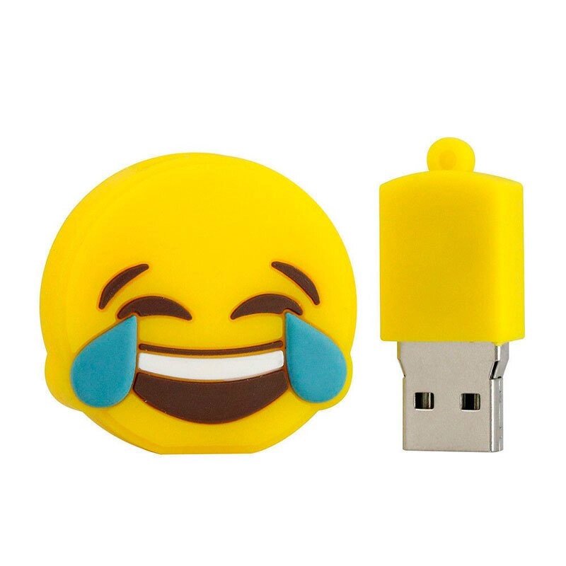 Флешка USB 2.0 «Эмодзи» в силиконовом корпусе (32 Гб) от компании Интернет-магазин Starshop. kz - фото 1