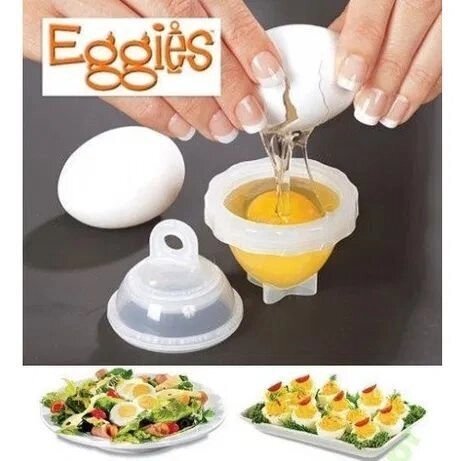 Формы для варки яиц без скорлупы Eggies от компании Интернет-магазин Starshop. kz - фото 1