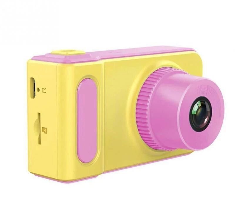 Фотоаппарат цифровой детский «Smart Kids Camera V7» (Розовая) от компании Интернет-магазин Starshop. kz - фото 1