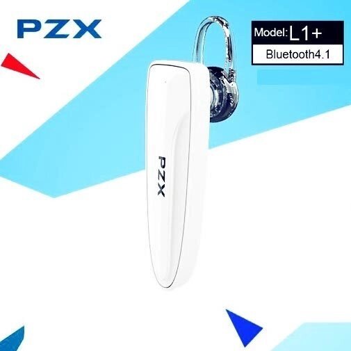 Гарнитура hands free PZX L1+ Smart Bluetooth Headset (Белый) от компании Интернет-магазин Starshop. kz - фото 1