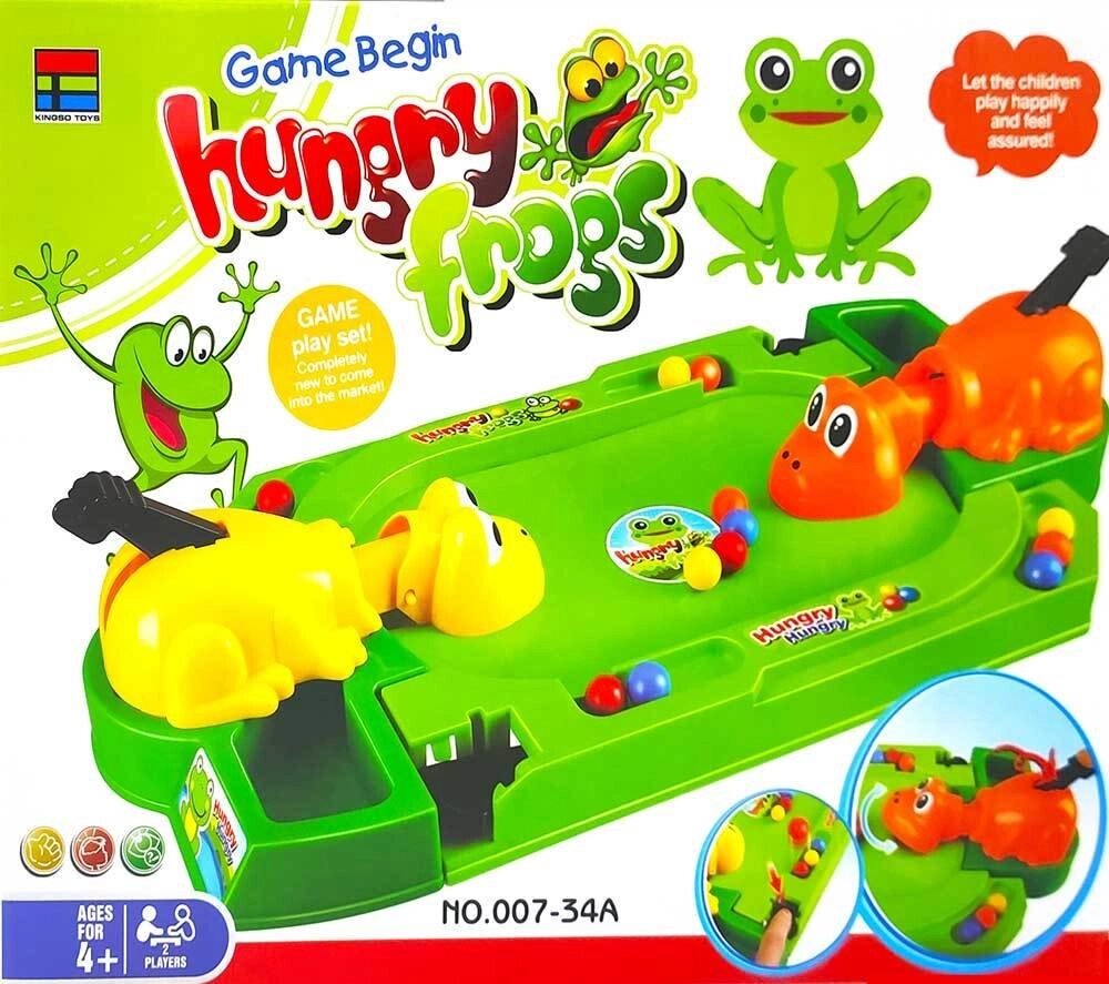 Игра настольная «Голодные бегемотики» KINGSO TOYS от компании Интернет-магазин Starshop. kz - фото 1