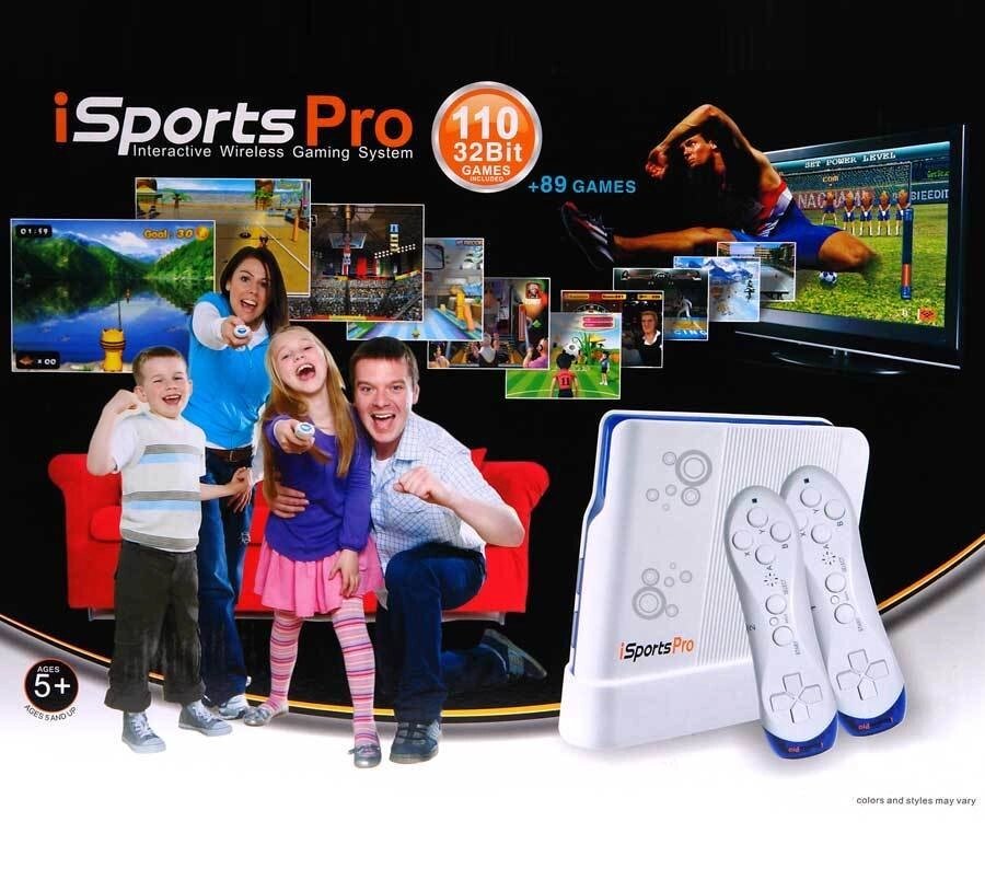 Игровая консоль iSports PRO [110 игр, беспроводные джойстики] от компании Интернет-магазин Starshop. kz - фото 1