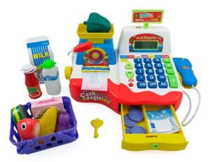 Игровой набор мини-касса Play Smart с калькулятором и микрофоном