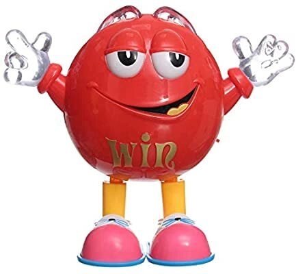 Игрушка музыкальная «Танцующая конфета M&M's» Qbean Dance (Красный) от компании Интернет-магазин Starshop. kz - фото 1