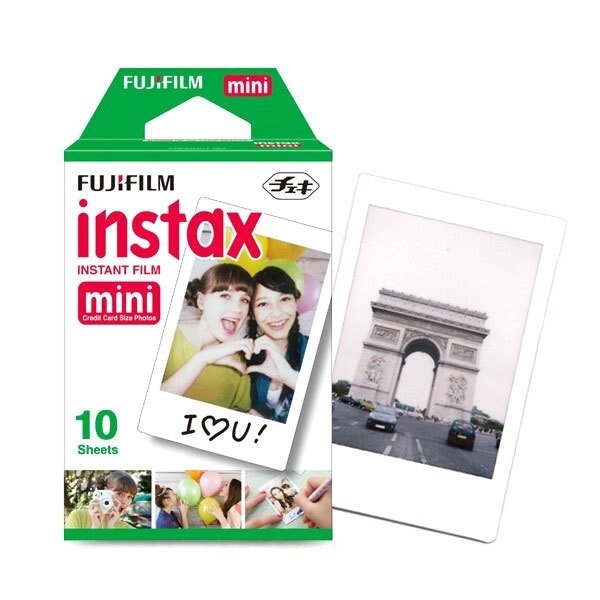 Кассета-картридж с фотобумагой для камеры INSTAX mini FUJIFILM (10 кадров) от компании Интернет-магазин Starshop. kz - фото 1