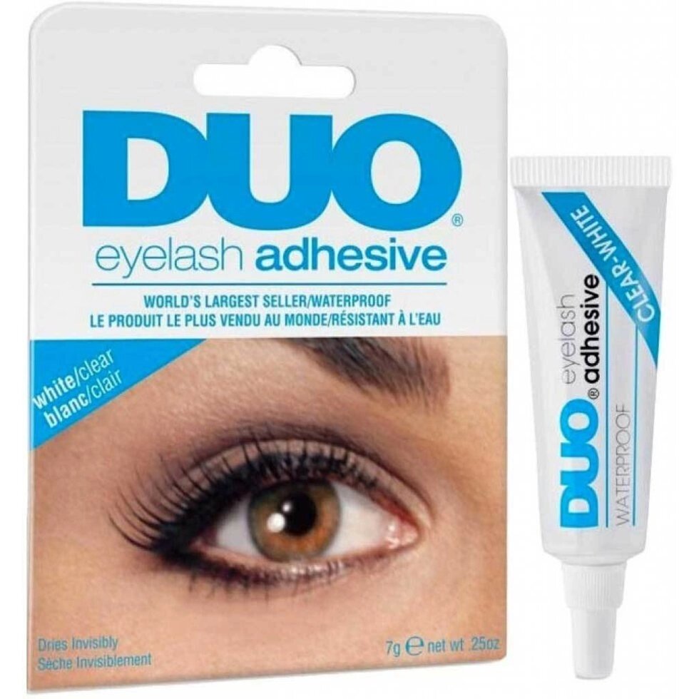 Клей для накладных ресниц DUO Eyelash Adhesive [прозрачный] от компании Интернет-магазин Starshop. kz - фото 1