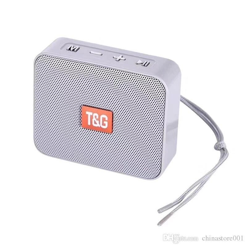 Колонка-гарнитура портативная bluetooth «hands free» T&G 166 с mp3-плеером (Серый) от компании Интернет-магазин Starshop. kz - фото 1