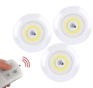 Комплект LED светильников с пультом д/у и таймером LED light with Remote Control Set (1 светильник)