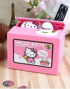 Копилка интерактивная «кошка-воришка Hello Kitty»