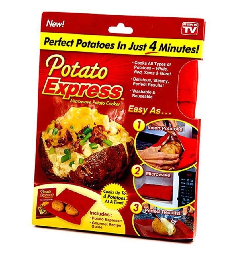 Мешок для приготовления картошки Potato Express от компании Интернет-магазин Starshop. kz - фото 1