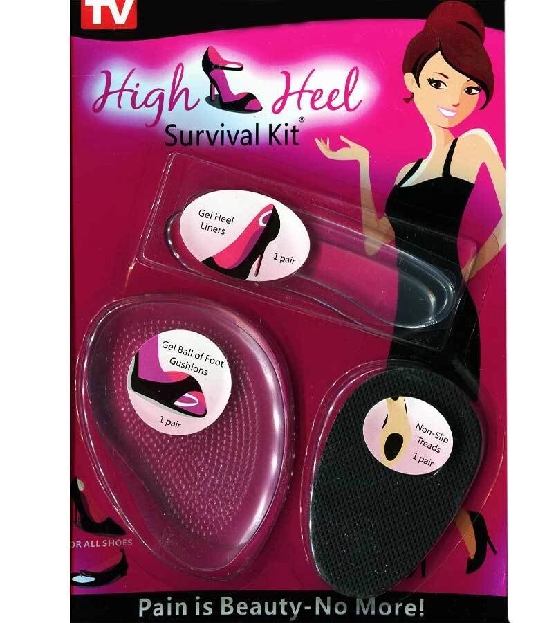 Набор для ношения обуви на высоких каблуках High Heel Survival Kit [6 предметов] от компании Интернет-магазин Starshop. kz - фото 1