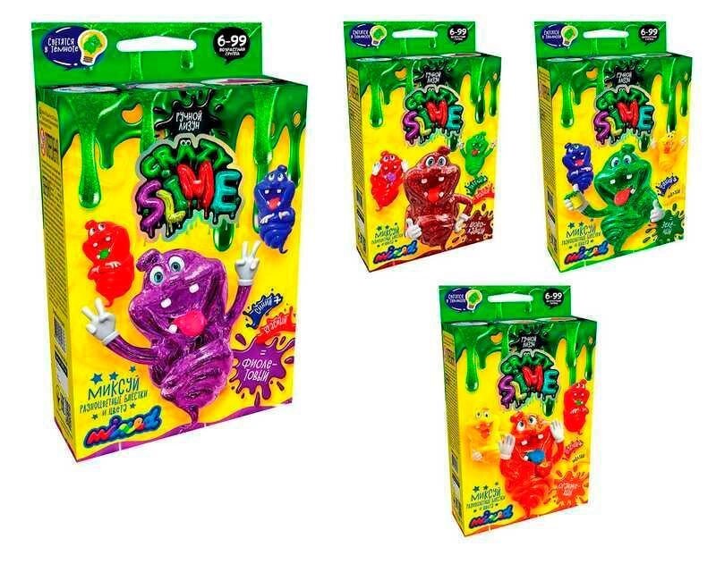 Набор для создания слайма {лизуна} «Crazy Slime» Danko Toys [1 шт.] от компании Интернет-магазин Starshop. kz - фото 1