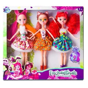 Набор кукол Enchantimals (Три подруги)