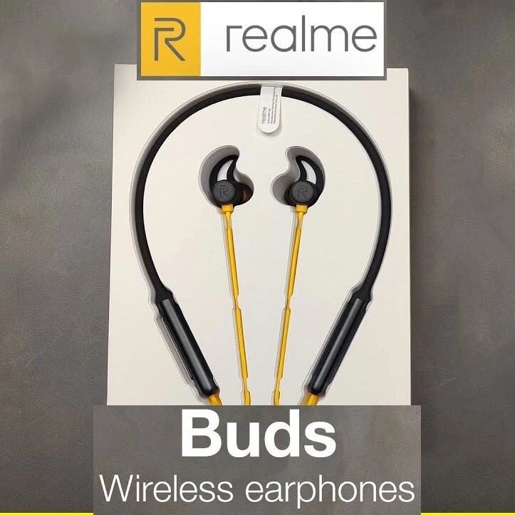 Наушники беспроводные Realme Buds Wireless EP52 {12 часов работы, система авто-стоп} от компании Интернет-магазин Starshop. kz - фото 1