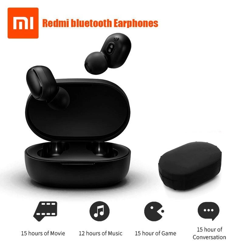 Наушники беспроводные Xiaomi Redmi AirDots от компании Интернет-магазин Starshop. kz - фото 1