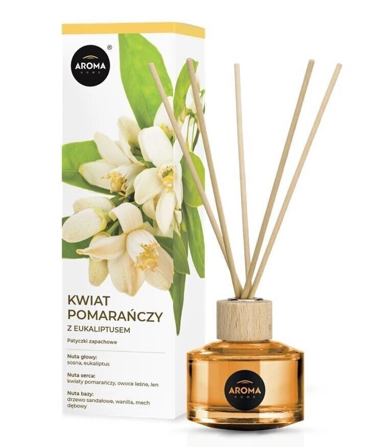 Парфюм для дома с ротанговыми палочками AROMA HOME (Апельсиновый цветок) от компании Интернет-магазин Starshop. kz - фото 1