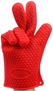 Перчатка-прихватка термостойкая силиконовая Hot Hands для горячего