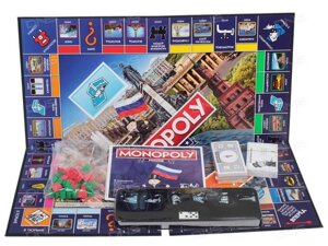 Игра настольная «Monopoly: Россия» Hasbro с фишками-игрушками {Обновленное издание}