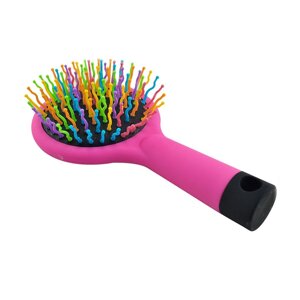 Расческа массажная для придания объема Eyecandy Rainbow Volume Brush [Medium] (Фиолетовый)