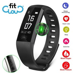 Фитнес-браслет 10 в 1 FITCloud Band2Pro {мониторинг сна, пульса, давления, уровня кислорода, активности}