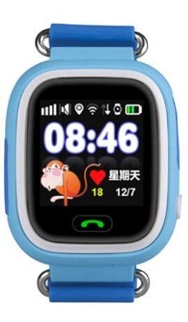 Умные часы детские Q80 1.44 с сенсорным дисплеем и GPS-маяком (Розовый) - обзор