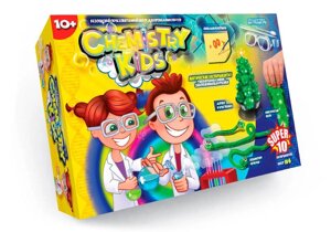 Набор для проведения 10 опытов «Магические эксперименты» серия Chemistry Kids (№4 Дерево в кристаллах)