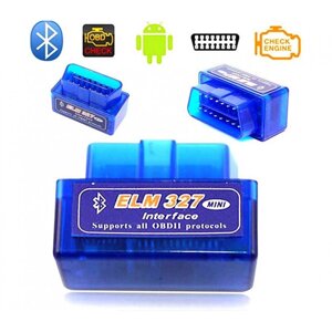 Адаптер OBD II V 1.5 для диагностики автомобилей ELM327 Bluetooth