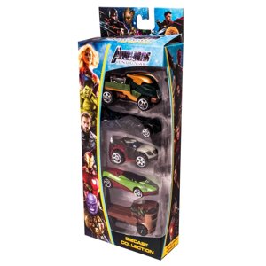 Набор игрушечных гоночных машин DIECAST COLLECTION [5 шт.] (Супергерои)