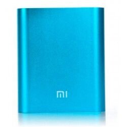 Зарядное устройство портативное Power Bank XIAOMI {10400, 20800 mAh} (Голубой / 10400 мА/ч)