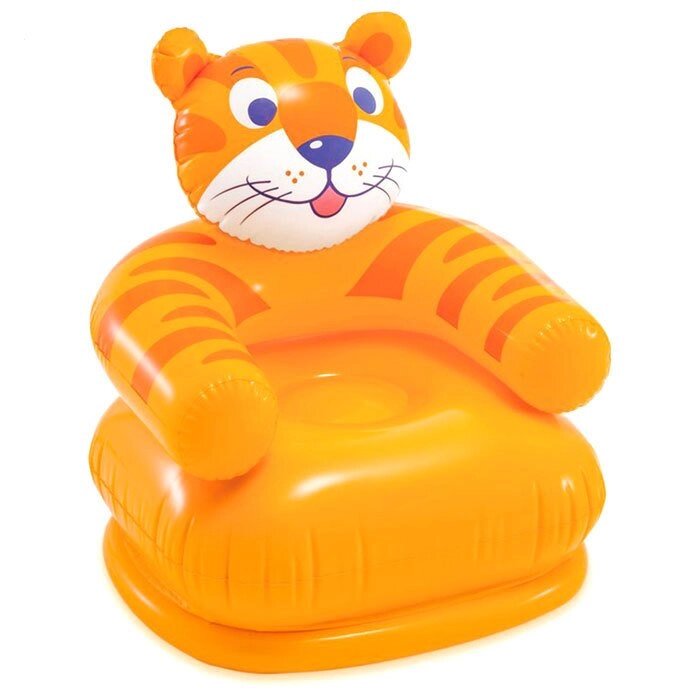 Кресло надувное детское «Весёлая зверушка» INTEX 68556 (Медвежонок) - отзывы