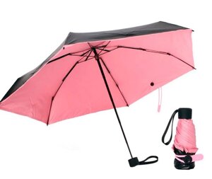 Зонт карманный универсальный Mini Pocket Umbrella (Черный)