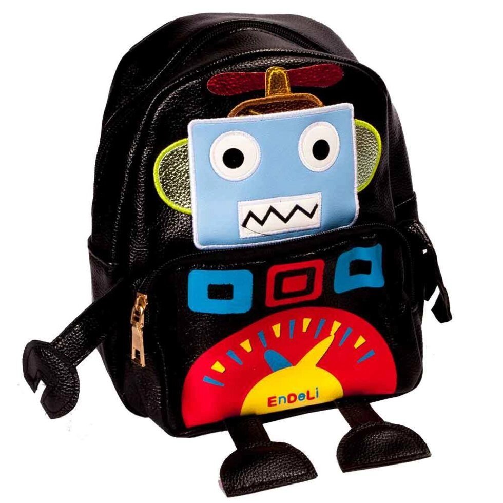 Рюкзак детский для мальчиков «Робот» EnDeLi - преимущества