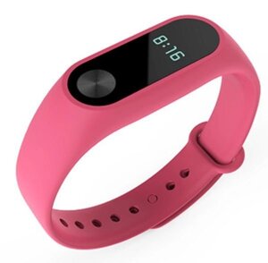 Фитнес-браслет с пульсометром Mi Band-2 (Розовый)