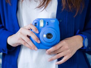 Фотоаппарат моментальной печати Fujifilm Instax Mini 9 (Синий кобальт)