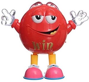 Игрушка музыкальная «Танцующая конфета M&M's» Qbean Dance (Красный)