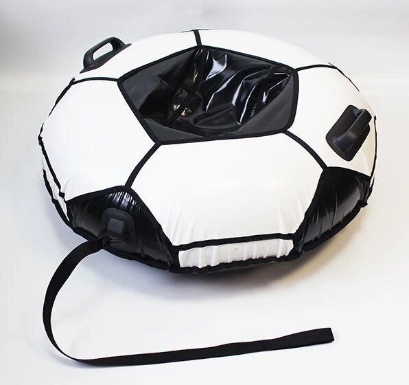 Санки надувные для тюбинга «Ватрушка Быстрик» под автомобильную камеру (90 см / Мяч) - описание