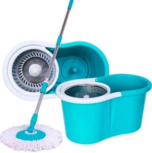 Швабра с металлической корзиной SPIN MOP 360